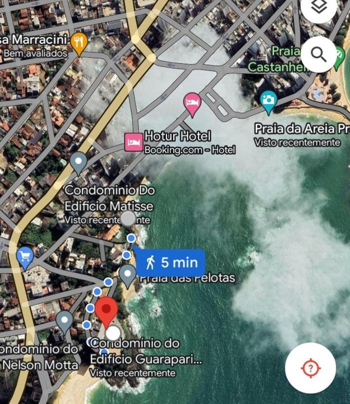 Guarapari Com Elevador, Reformado, Wi-Fi, Tv Com Smart, Vista E Estacionamentoアパートメント エクステリア 写真